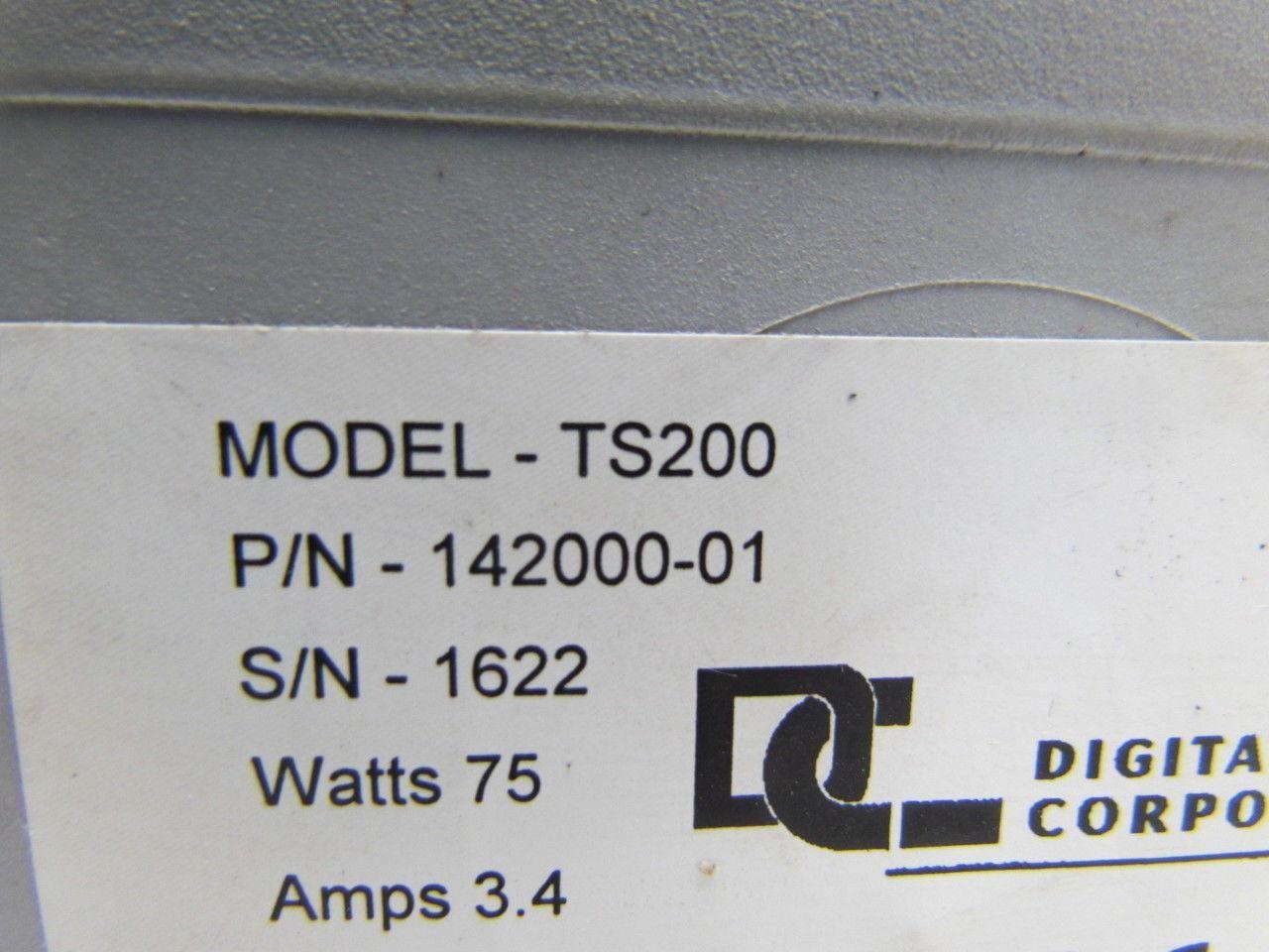 Digital Check Corp. TS200 142000-01 Tellerscan Scanner Reader Parts or Repair