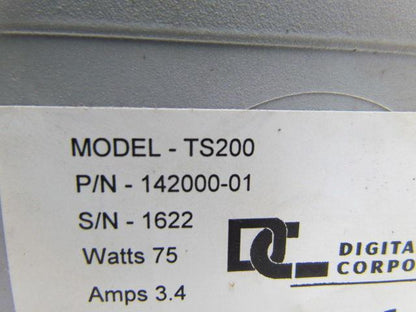 Digital Check Corp. TS200 142000-01 Tellerscan Scanner Reader Parts or Repair