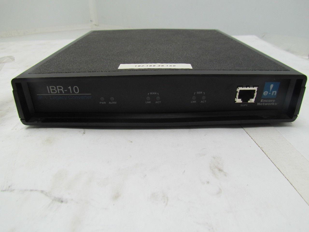 Encore Networks IBR-10-EN-FN Low-end Legacy To IP Converter W/Power Cord