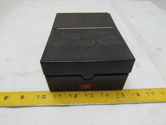 GE General Electric 50-201031RHRH1 DC Voltmeter 150 & 300 Volt Scales Type DP-9