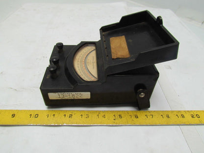 GE General Electric 50-201031RHRH1 DC Voltmeter 150 & 300 Volt Scales Type DP-9