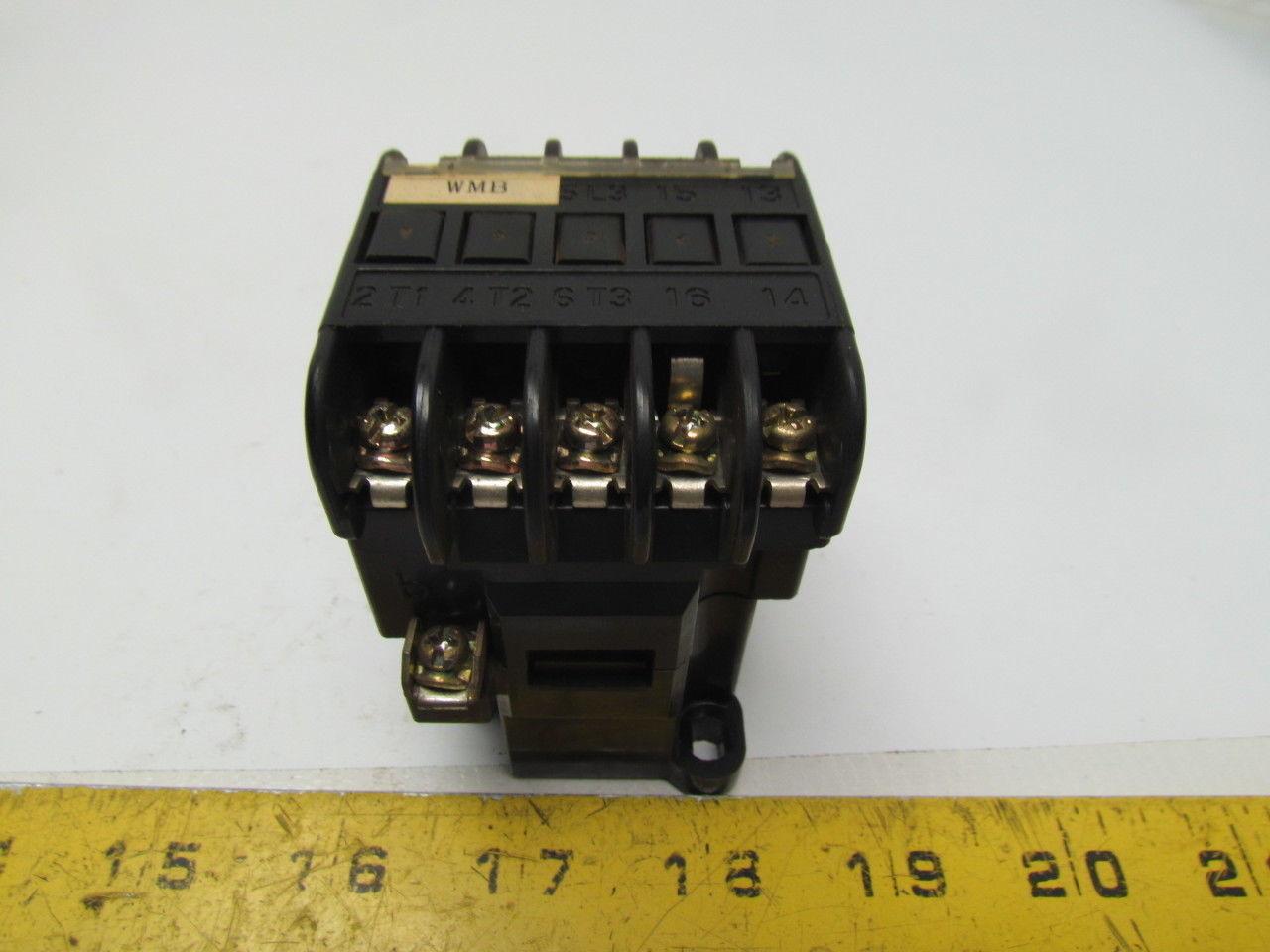 Fuji Electric SRCa3631-05/ 1RCOBO 600VAC Max Contactor