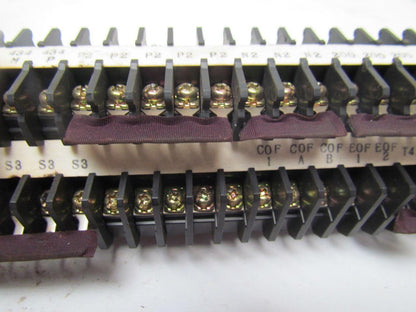 IDEC Mixed Lot of Terminal Blocks With Rails and End Caps