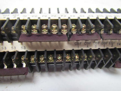 IDEC Mixed Lot of Terminal Blocks With Rails and End Caps