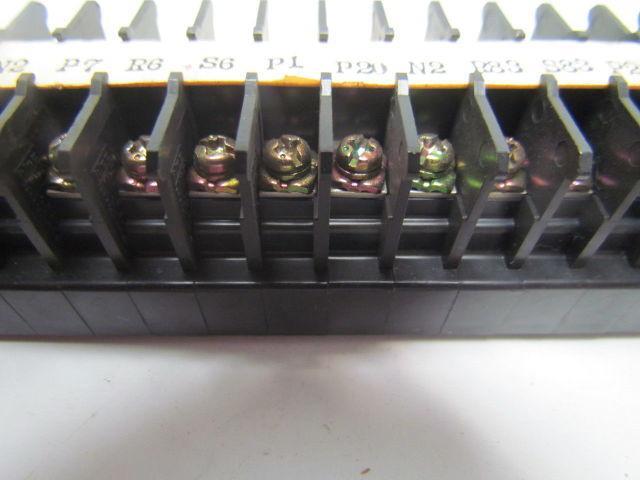 IDEC Mixed Lot of Terminal Blocks With Rails and End Caps