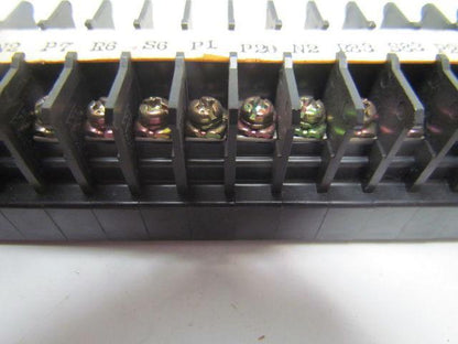IDEC Mixed Lot of Terminal Blocks With Rails and End Caps