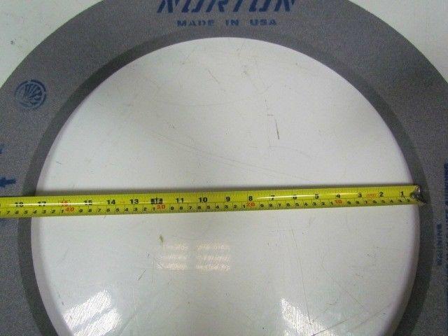 Norton 53A60-N6V127 24"X1"X18" Grinding Wheel 1355 RPM Medium Grit Grey 18"Arbor
