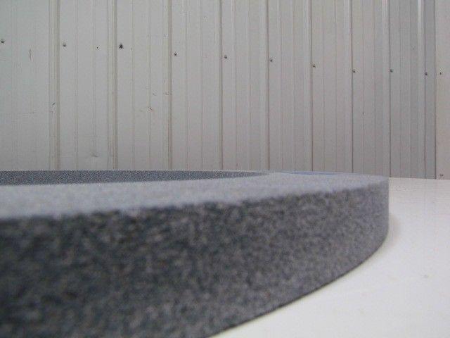Norton 53A60-N6V127 24"X1"X18" Grinding Wheel 1355 RPM Medium Grit Grey 18"Arbor