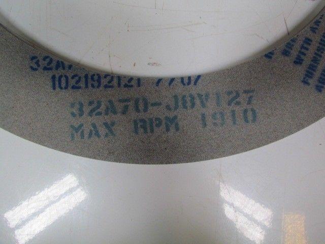 Norton 24X3/4X18"Grinding Wheel 32A70-J8V127Grain/Grade Max RPM1910Grey 70Grit