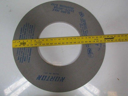 Norton 32A70-J8V128 Grinding Wheel 24X.875X12.050" Hole SizeMax RPM1910 Grey