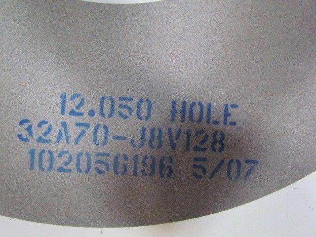 Norton 32A70-J8V128 Grinding Wheel 24X.875X12.050" Hole SizeMax RPM1910 Grey