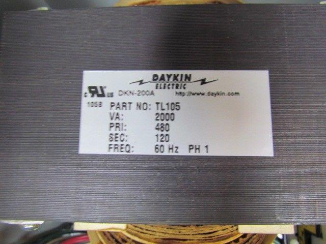 Daykin GPFS-01 G Enclosed Transformer Disconnect 2000VA 480V Pri 120V Sec 1PH