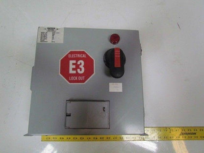 Daykin GPFS-01 G Enclosed Transformer Disconnect 2000VA 480V Pri 120V Sec 1PH