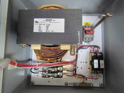 Daykin GPFS-01 G Enclosed Transformer Disconnect 2000VA 480V Pri 120V Sec 1PH