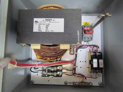 Daykin GPFS-01 G Enclosed Transformer Disconnect 2000VA 480V Pri 120V Sec 1PH