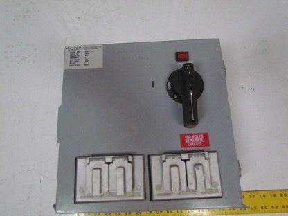 Daykin GPFS-01 Enclosed Transformer Disconnect 2000VA 480V Pri 120V Sec 1PH
