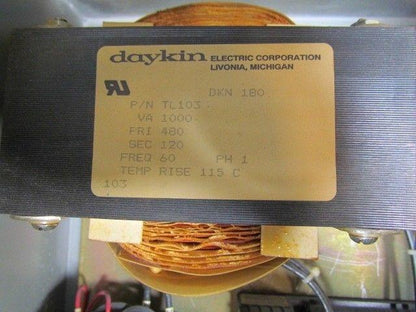Daykin GPFS-05 Enclosed Transformer Disconnect 1000VA 480V Pri 120V Sec 1PH