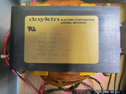 Daykin GPFS-07 Enclosed Transformer Disconnect 500VA 480V Pri 120V Sec 1PH