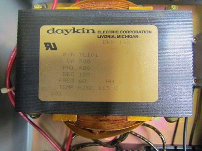 Daykin GPFS-07 Enclosed Transformer Disconnect 500VA 480V Pri 120V Sec 1PH