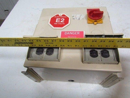 Tara 2000DF12 Enclosed Transformer Disconnect 480 Primary 120 Secondary 1PH 60HZ