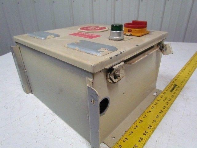Enclosed Transformer Disconnect 480V Primary 120V Secondary 250VA 1PH 60HZ