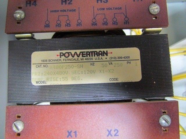 Enclosed Transformer Disconnect 480V Primary 120V Secondary 250VA 1PH 60HZ