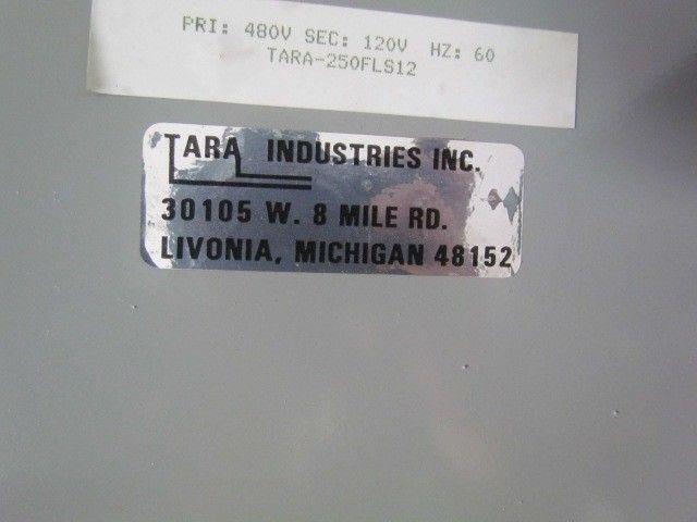 Enclosed Transformer Disconnect 480V Primary 120V Secondary 250VA 1PH 60HZ