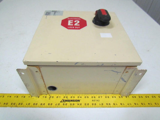 Daykin GPFS-01 LS Enclosed Transformer Disconnect 480V Pri 120 Sec. 1PH 2000VA