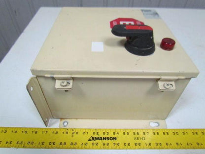 Daykin GPFS-01 LS Enclosed Transformer Disconnect 480V Pri 120 Sec. 1PH 2000VA