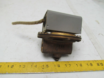 Saginomiya AQS-C110 Flow Switch Range 3L/Min-8L/Min Max Temp 80° 850VA 1/2" NPT