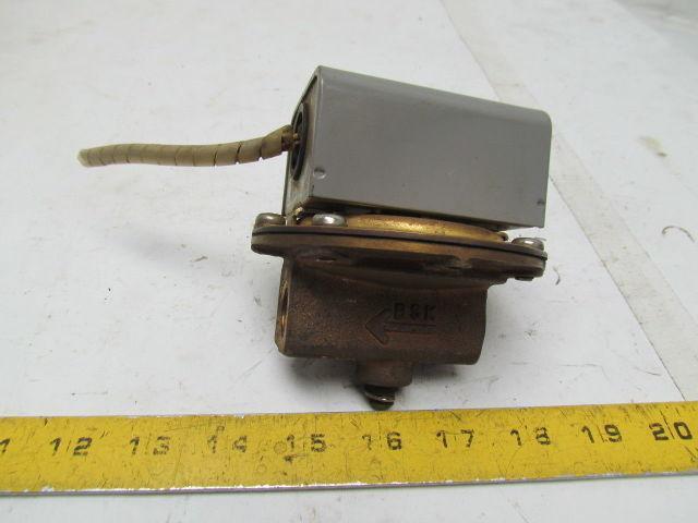Saginomiya AQS-C110 Flow Switch Range 3L/Min-8L/Min Max Temp 80° 850VA 1/2" NPT