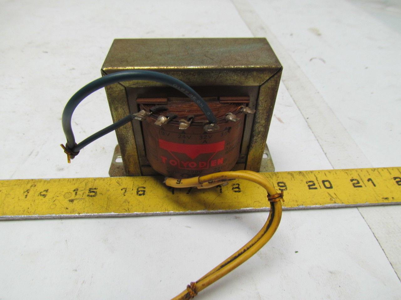 Toyoden 2H381 Transformer 220V 1Amp 0-38V
