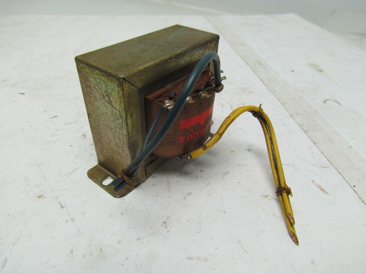 Toyoden 2H381 Transformer 220V 1Amp 0-38V