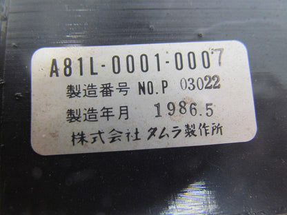 Fanuc A81L-0001-0007 Transformer CNC Lathe