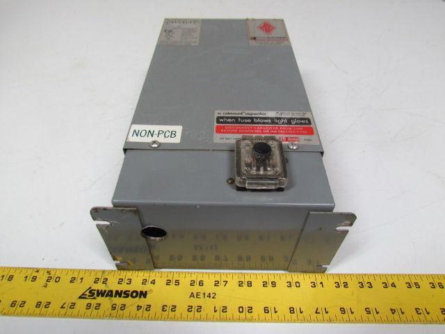 Myron Zucker 343VLM Calvault Capacitor 480V 3Ph 60Hz 3KVR