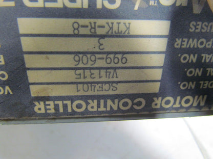 Vee-Arc SCE401 Adjustable Frequency Drive 460V 3PH 4.1Amp 3.3KVA
