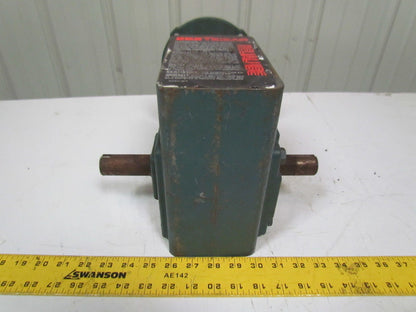 Dodge Tigear 56/262-40 3168104 40-1 Gear Reducer 1HP w/bell and mounting base