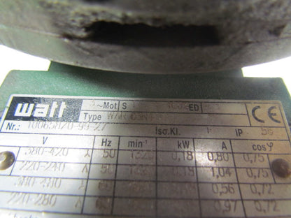 Watt Drive War 63N4 Gear Motor