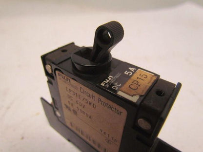 Fuji Electric CP31E/5WD 60V Electric Circuit Breaker 60VDC 5A 1KA