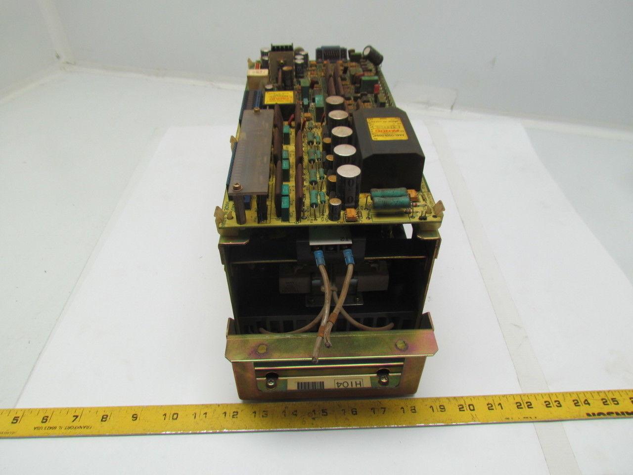 Fanuc A06B-6047-H104 CNC AC Servo Drive Velocity Control Unit