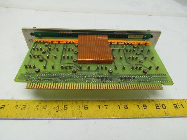 Unico 308-240.3 I/O Interface Assy Module CNC Electronic Computer Circuit Board