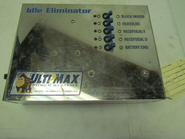 Ultimax Idle Eliminator Control Box Panel Semi Truck No Idle Generator System