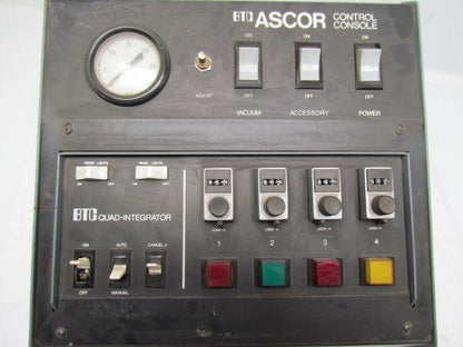 BTC Ascor 1815-10 Quad Integrator Control Console Photo Photography
