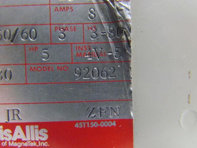 Louis Allis 92062 Transistor Inverter Drive 5HP 460V 3PH 12Amp 50/60HZ