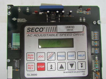 Seco Electronics SL3401-00000 AC Adjustable Speed Drive Digital 3PH 1HP