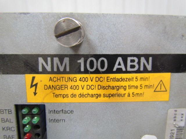 KUKA NM100ABN 69-334-285 Servo Drive