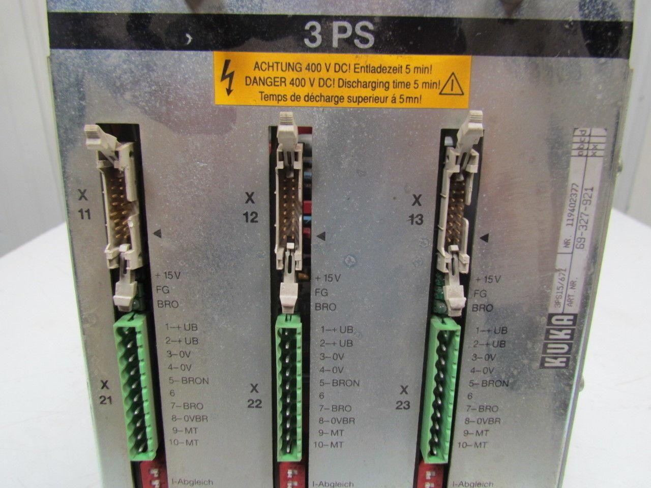 Kuka 3PS15/671  Servo Drive Pack Robot Controller Robotics Control Module