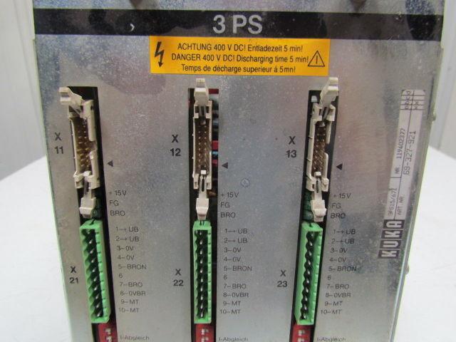 Kuka 3PS15/671  Servo Drive Pack Robot Controller Robotics Control Module