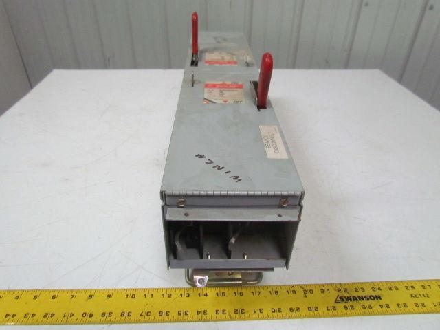 General Electric ADS26030HD Panelboard Switch 600V 30AMPS 2 Poles Fusible Unit