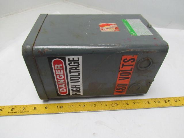 Sorgel Square D 2S1B Dry Transformer Single Phase 2KVA PRI 240x480V Sec 120x240V